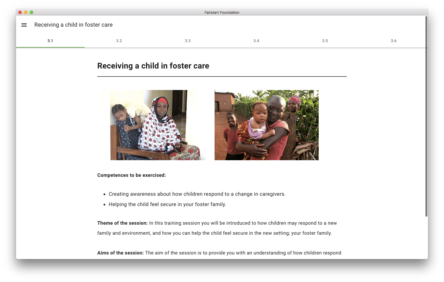 Image of fairstart